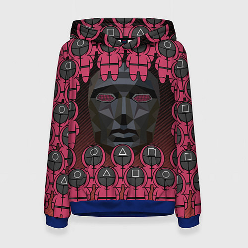 Женская толстовка ВЕДУЩИЙ С ОХРАННОЙ GUARDS / 3D-Синий – фото 1