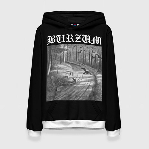 Женская толстовка Burzum Hvis lyset tar oss / 3D-Белый – фото 1