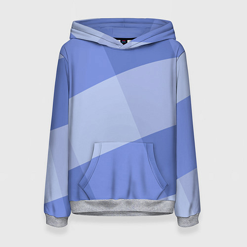 Женская толстовка Теплый минимализм / 3D-Меланж – фото 1