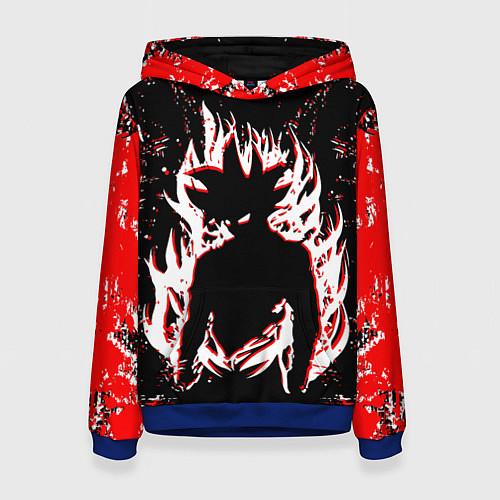 Женская толстовка Dragon ball super / 3D-Синий – фото 1