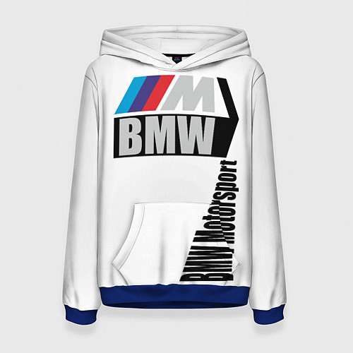 Женская толстовка BMW Motorsport / 3D-Синий – фото 1