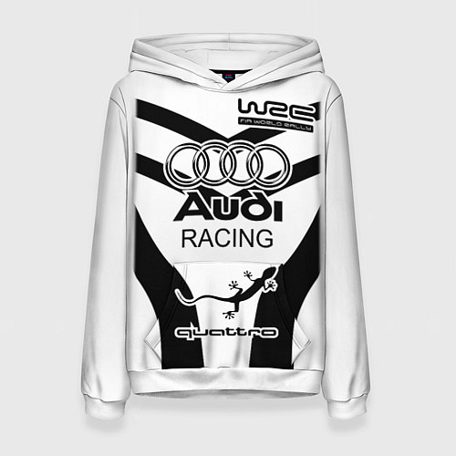 Женская толстовка Audi Quattro / 3D-Белый – фото 1