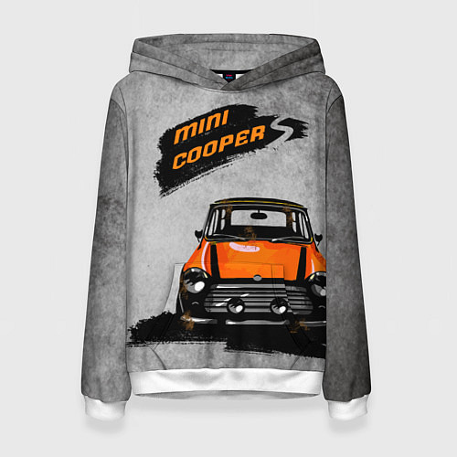 Женская толстовка Maшина Mini / 3D-Белый – фото 1