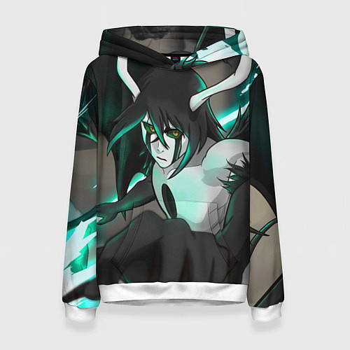 Женская толстовка Улькиорра Сифер Ulquiorra / 3D-Белый – фото 1