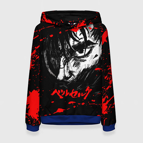 Женская толстовка ГАТС БЕРСЕРК BERSERK / 3D-Синий – фото 1