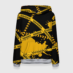 Женская толстовка Лента DANGER