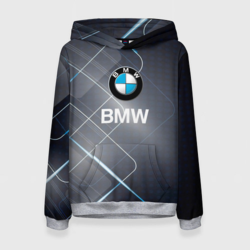 Женская толстовка BMW Logo / 3D-Меланж – фото 1