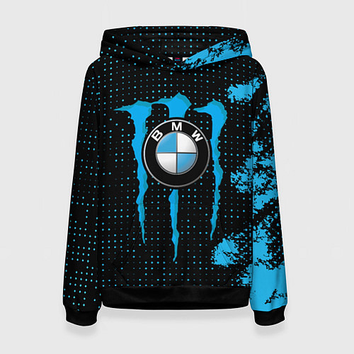 Женская толстовка MONSTER BMW MONSTER ENERGY / 3D-Черный – фото 1