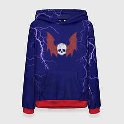 Женская толстовка Повелители ночи до Ереси цвет легиона