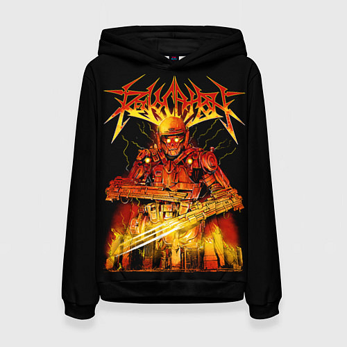 Женская толстовка Revocation / 3D-Черный – фото 1