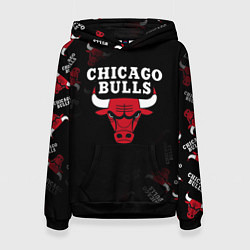 Женская толстовка ЧИКАГО БУЛЛС БЫКИ CHICAGO BULLS