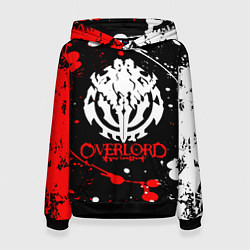 Толстовка-худи женская OVERLORD оверлорд, цвет: 3D-черный