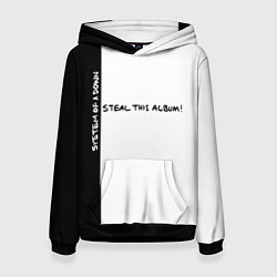 Толстовка-худи женская System of a Down - Steal This Album!, цвет: 3D-черный