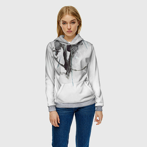 Женская толстовка The Hunting Party - Linkin Park / 3D-Меланж – фото 3