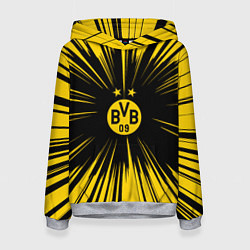 Толстовка-худи женская Borussia Dortmund Crush Theme, цвет: 3D-меланж