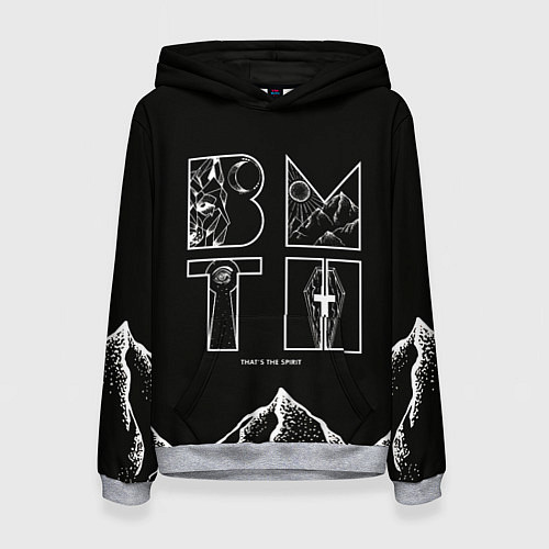 Женская толстовка Thats the spirit BMTH / 3D-Меланж – фото 1