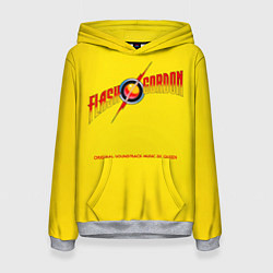 Толстовка-худи женская Flash Gordon - Queen, цвет: 3D-меланж