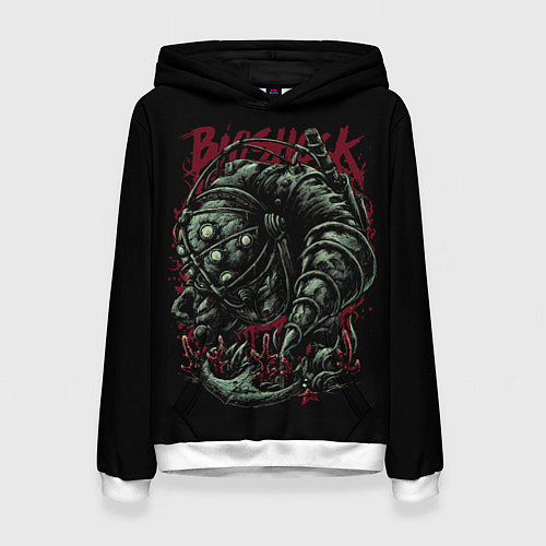 Женская толстовка Большой папочка / 3D-Белый – фото 1