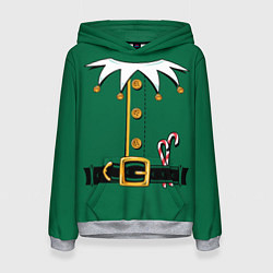 Женская толстовка Christmas Elf Outfit