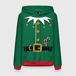 Женская толстовка Christmas Elf Outfit