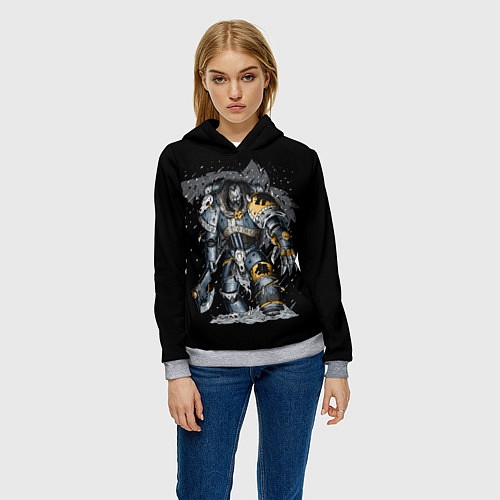 Женская толстовка Ваха 40к Арт / 3D-Меланж – фото 3