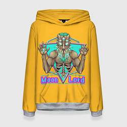 Толстовка-худи женская Moon lord, цвет: 3D-меланж