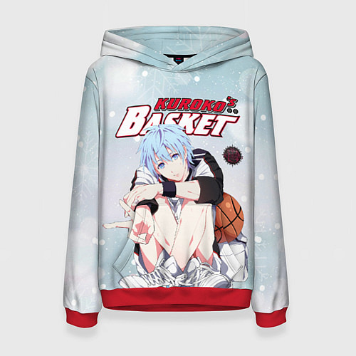 Женская толстовка Kuroko no Basuke / 3D-Красный – фото 1