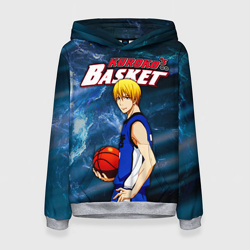 Женская толстовка Kuroko no Basuke, Kise Ryota Рёта Кисе / 3D-Меланж – фото 1