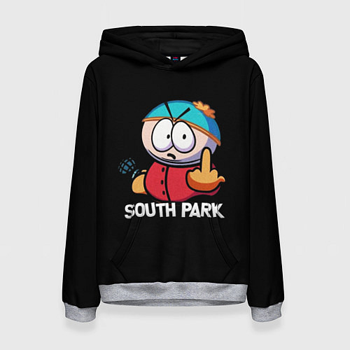 Женская толстовка Южный парк Эрик South Park / 3D-Меланж – фото 1