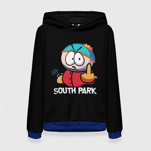 Женская толстовка Южный парк Эрик South Park / 3D-Синий – фото 1