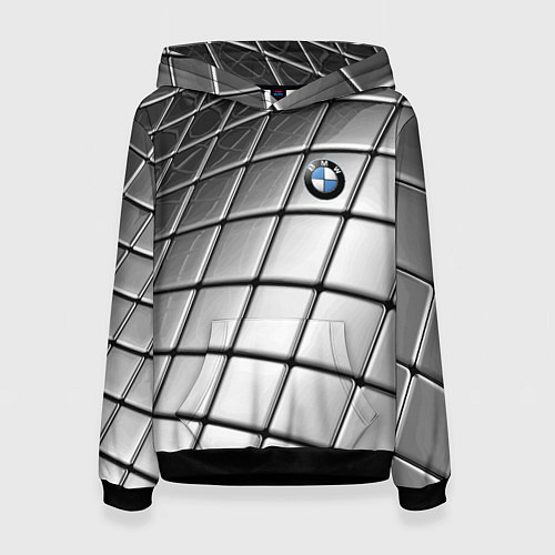 Женская толстовка BMW pattern 2022 / 3D-Черный – фото 1