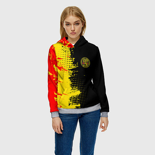 Женская толстовка Кобра Кай Cobra Kai / 3D-Меланж – фото 3