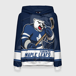 Женская толстовка Торонто Мейпл Лифс, Toronto Maple Leafs Маскот