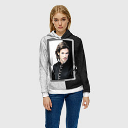 Толстовка-худи женская Гаспар Ульель Вечно молодой, цвет: 3D-белый — фото 2