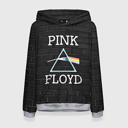 Женская толстовка PINK FLOYD LOGO - ПИНК ФЛОЙД ЛОГОТИП