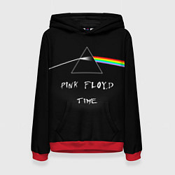 Женская толстовка PINK FLOYD TIME ПИНК ФЛОЙД ЛОГОТИП