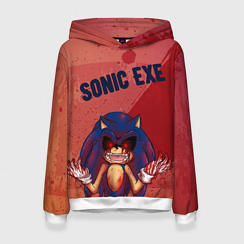 Женская толстовка Dark Sonic / 3D-Белый – фото 1