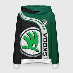 Женская толстовка SKODA AUTO ШКОДА АВТО