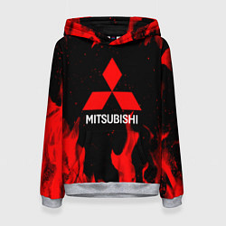 Женская толстовка Mitsubishi Red Fire