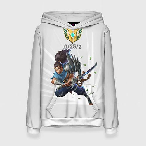 Женская толстовка Yasuo Meme / 3D-Белый – фото 1