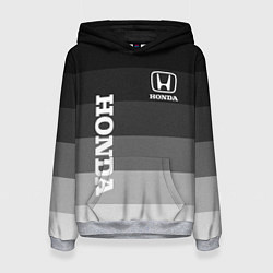 Толстовка-худи женская Honda Хонда, цвет: 3D-меланж