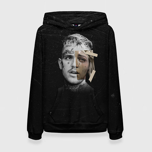 Женская толстовка Lil Peep Esthetic CRYBABY Лил Пип / 3D-Черный – фото 1
