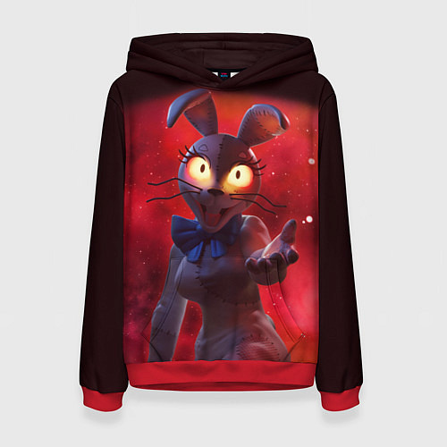 Женская толстовка Five Nights at Freddys Ванесса / 3D-Красный – фото 1