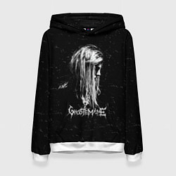 Женская толстовка GHOSTEMANE Rap Гостмейн ЧБ Logo