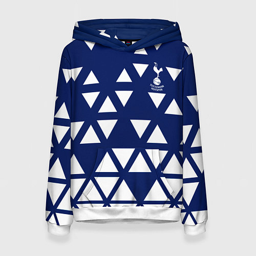 Женская толстовка Тоттенхэм tottenham / 3D-Белый – фото 1