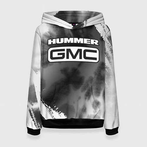 Женская толстовка HUMMER - GMC Краски / 3D-Черный – фото 1