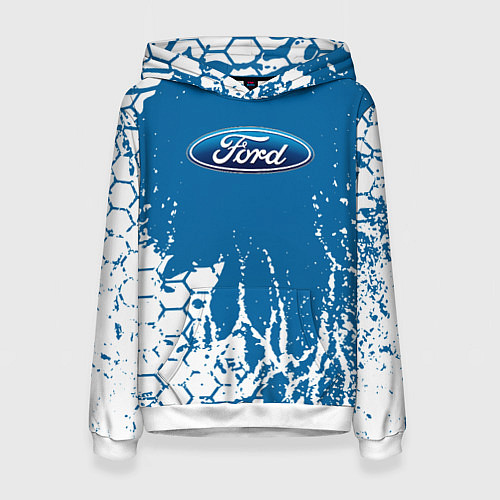 Женская толстовка Ford форд / 3D-Белый – фото 1