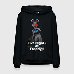 Женская толстовка Five Nights at Freddys: Security Breach - кролик В