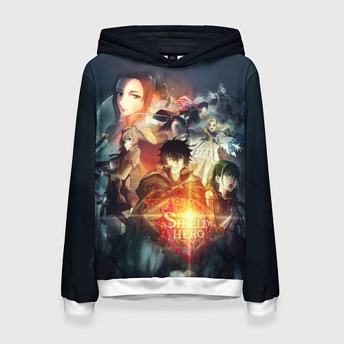 Женская толстовка Anime The Rising of the Shield Hero / 3D-Белый – фото 1