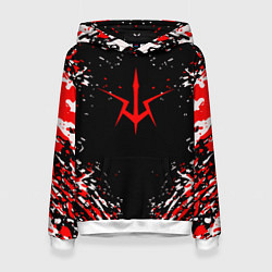 Толстовка-худи женская Code geass, цвет: 3D-белый